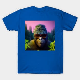 Dope Sasquatch in Nature T-Shirt